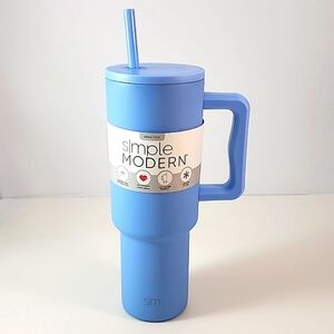 simple modern Trek Tumbler 40 oz Soft Tumbler Blue NEW